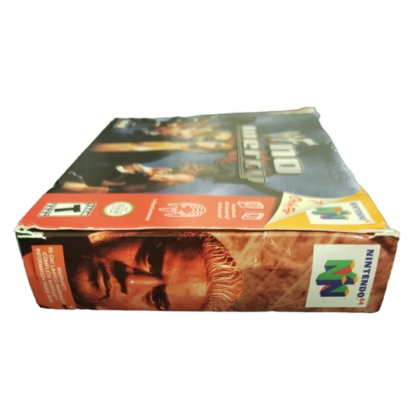 SOLD*NIntendo 64 N64 WWF No Mercy Complete in Box CIB *Authentic/Cleaned/Tested* - Picture 10 of 15